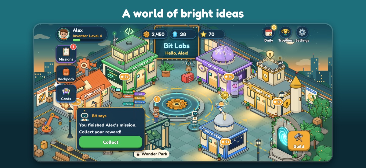 Alex & Bit: Bit Labs screenshot 1