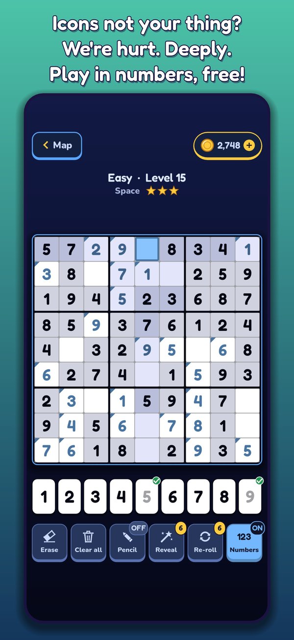 Icon Sudoku screenshot 2